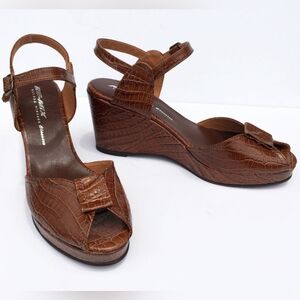 Re-Mix Vintage Shoes Paseo wedge 1940s repro